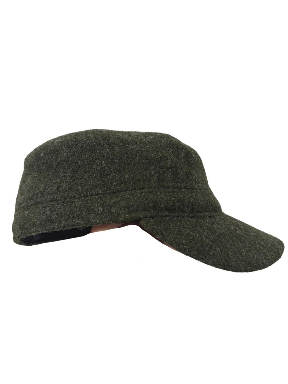 Sterkowski military style Harris tweed fisherman cap Size Medium